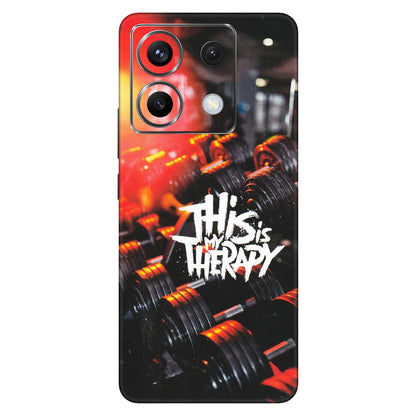 POCO Phone Skins (All Models) - GYM Lover Therapy - Matte Finish (M-160) Poco X6 (5G)