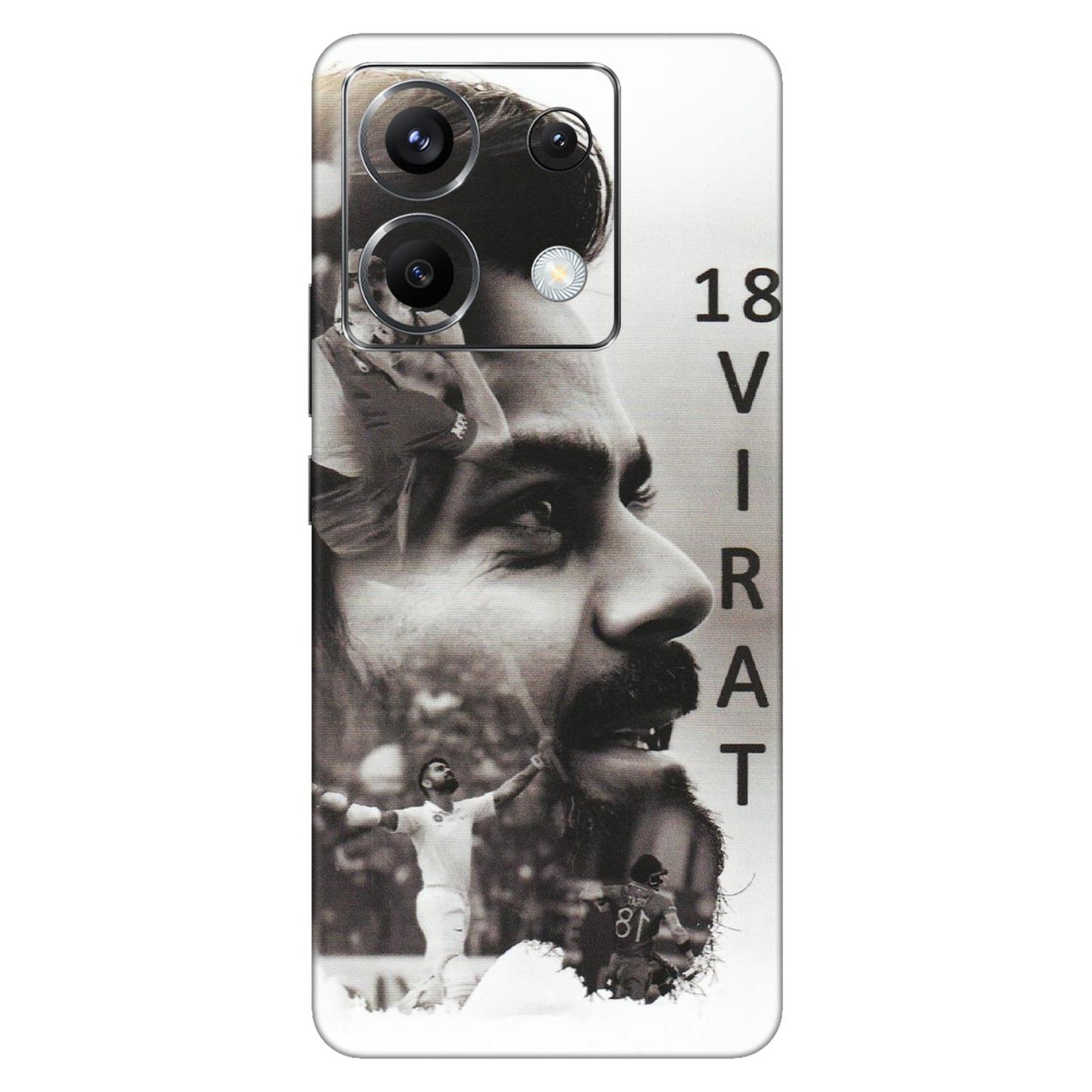 POCO Phone Skins (All Models) - Virat Kohli Cricketer - Matte Finish (M-163) Poco X6 (5G)