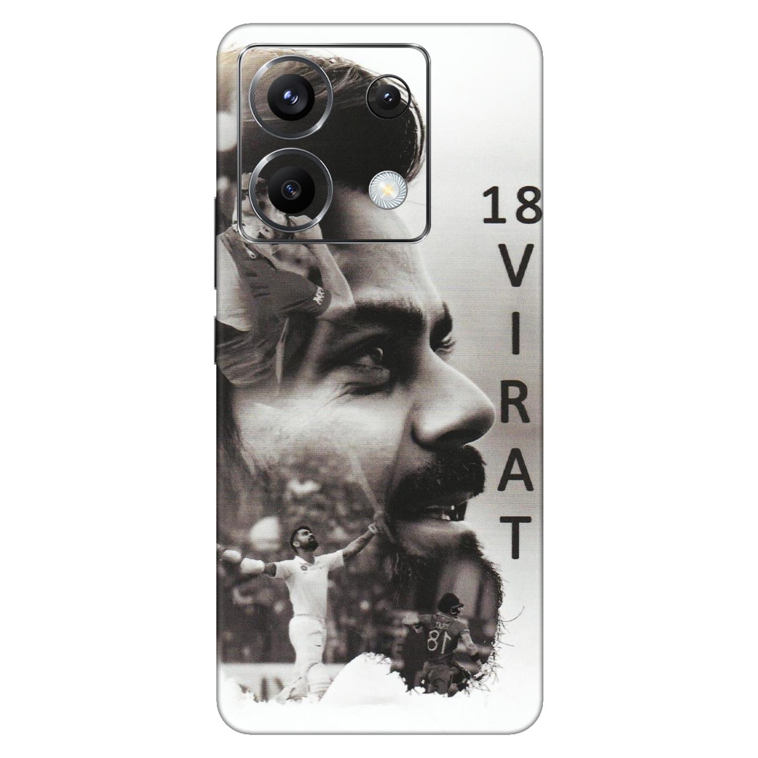 POCO Phone Skins (All Models) - Virat Kohli Cricketer - Matte Finish (M-163) Poco X6 (5G)