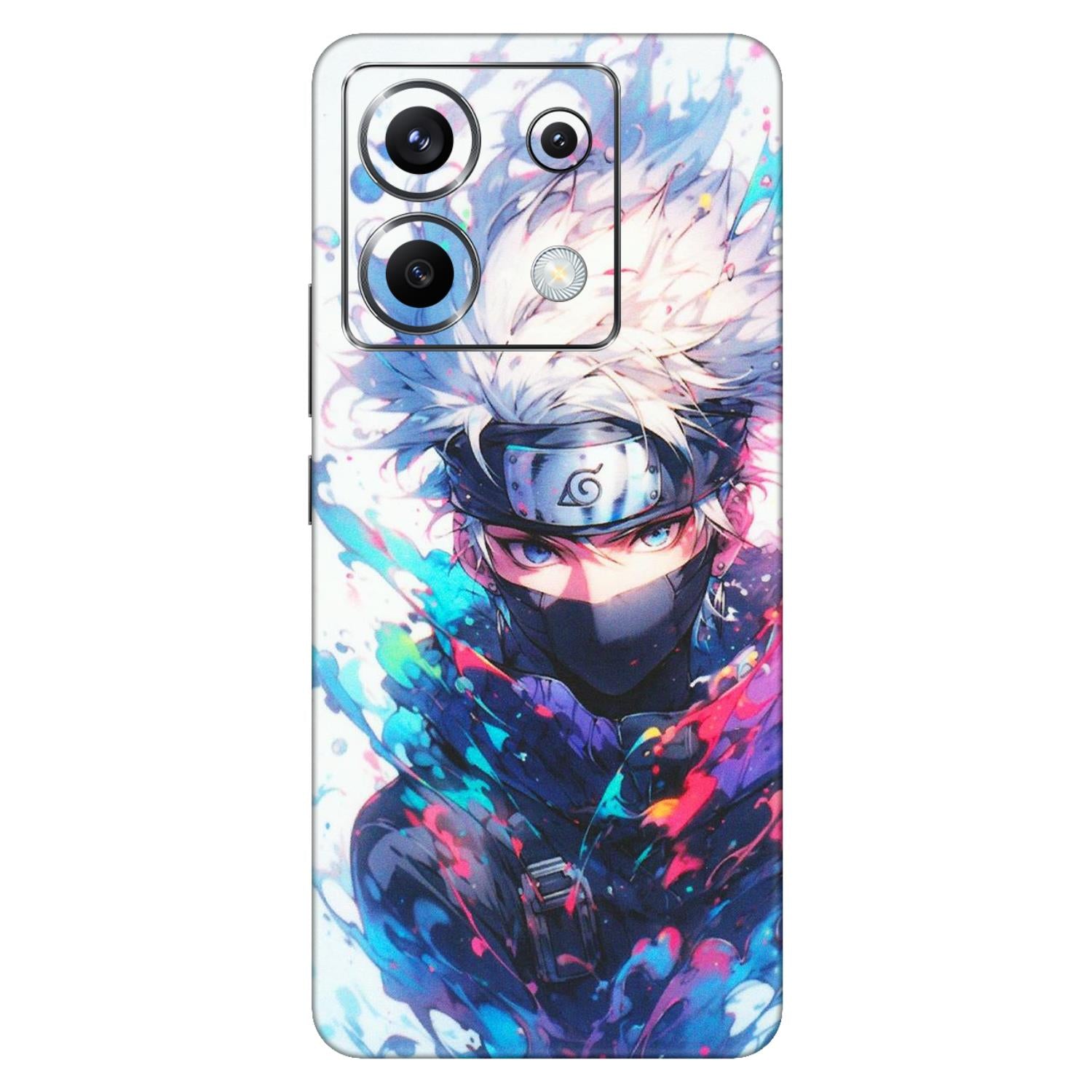 POCO Phone Skins (All Models) - Naruto Face Mask - Matte Finish (M-03) Poco X6 (5G)