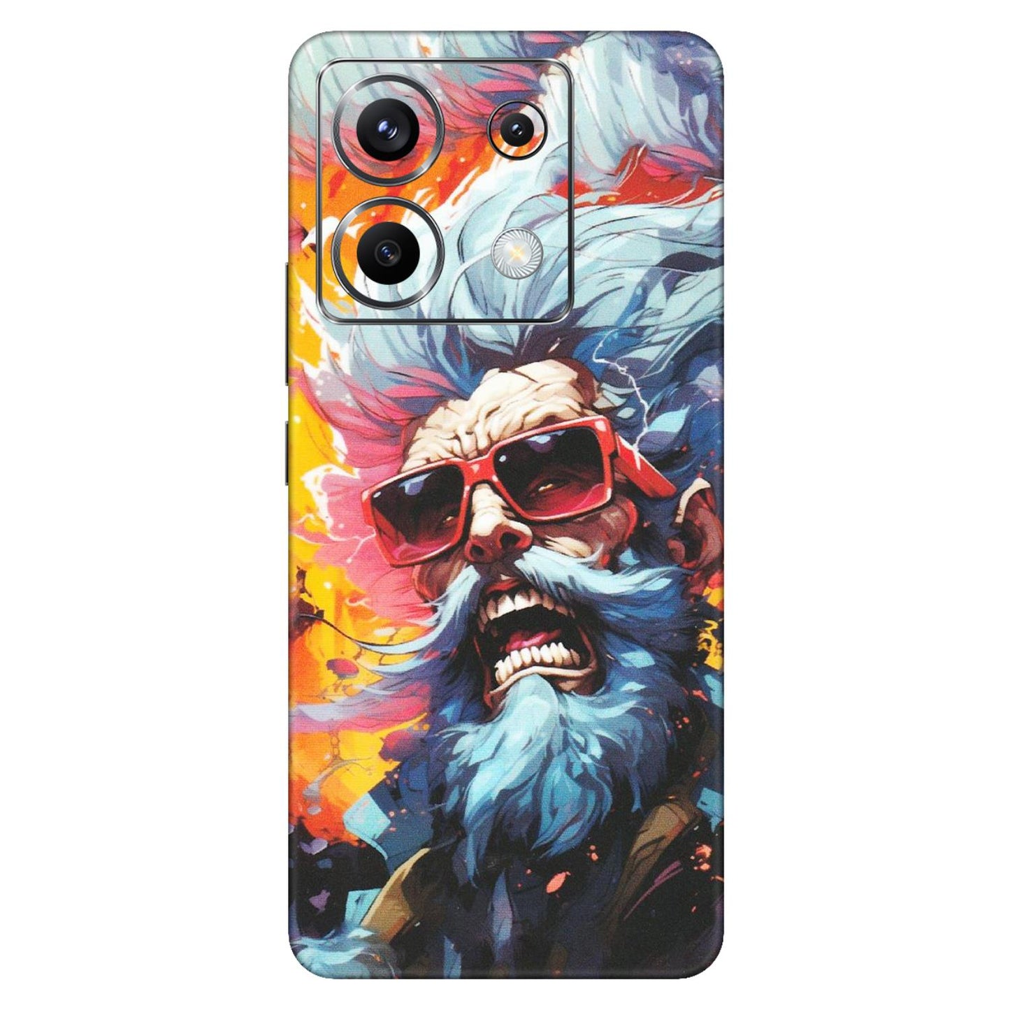 POCO Phone Skins (All Models) - Daddy Cool Character - Matte Finish (M-43) Poco X6 (5G)
