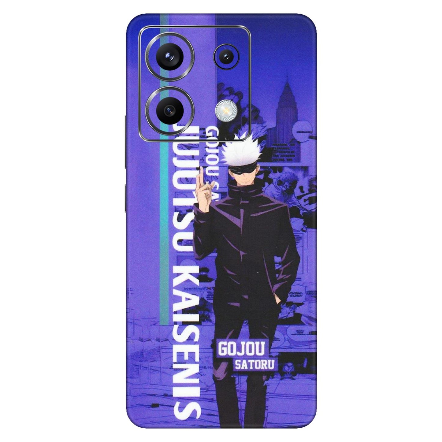 POCO Phone Skins (All Models) - Jujutsu Kaisen Gojo - Matte Finish (M-05) Poco X6 (5G)