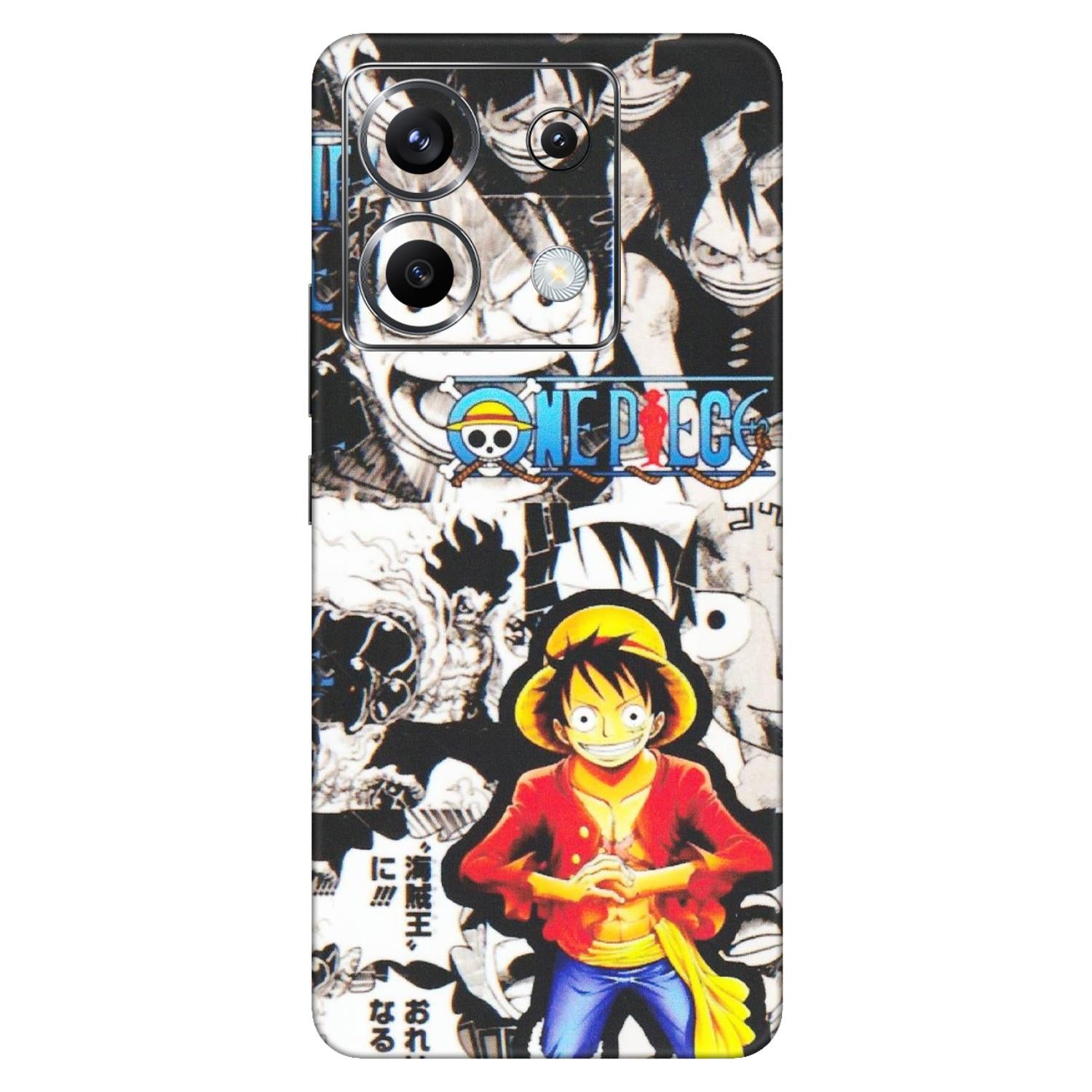 POCO Phone Skins (All Models) - One Piece B&W - Matte Finish (M-63) Poco X6 (5G)