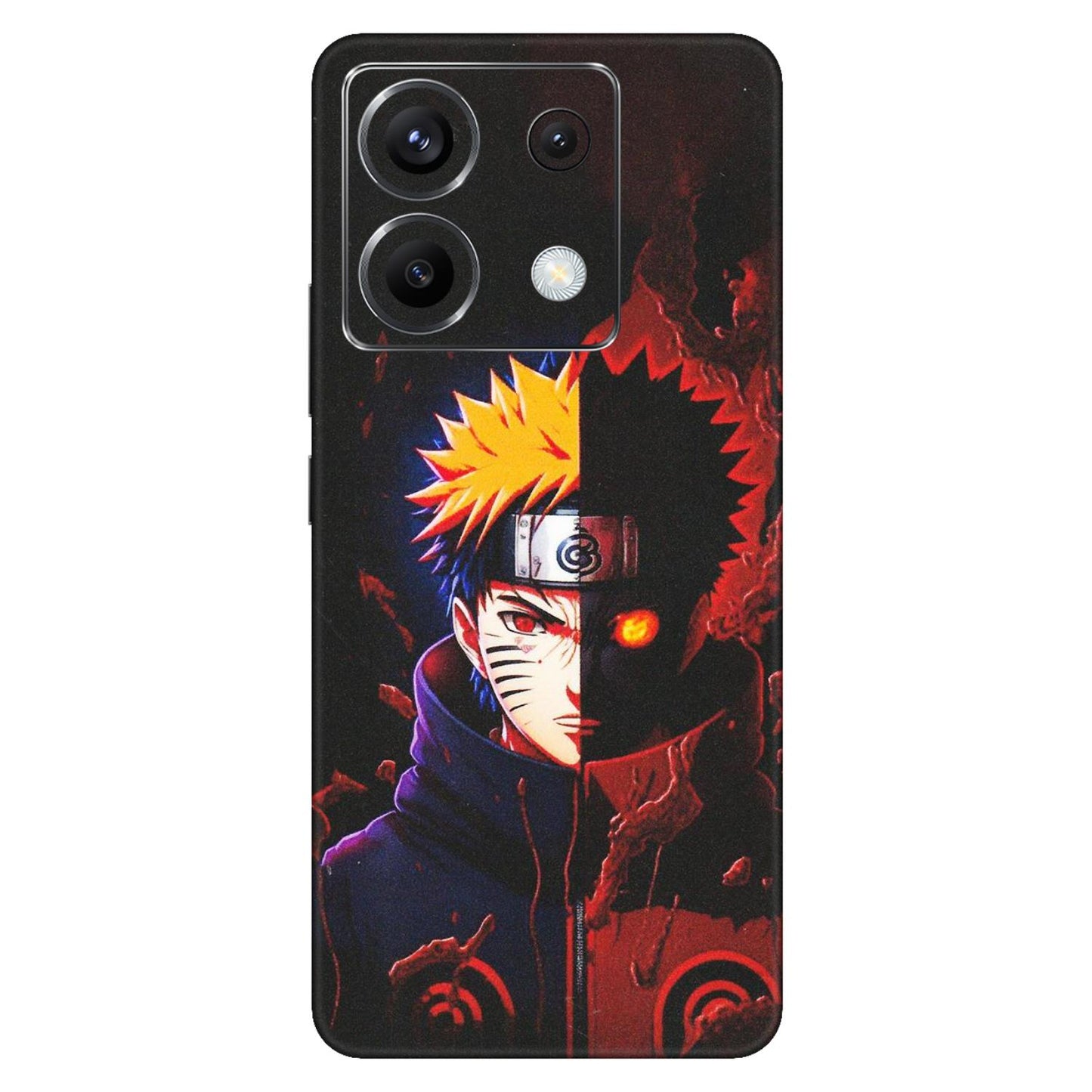 POCO Phone Skins (All Models) - Naruto X Evil - Matte Finish (M-70) Poco X6 (5G)