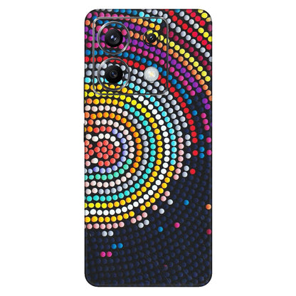 POCO Phone Skins (All Models) - Rainbow Dot Mandala - Matte Finish (M-97) Poco X6 (5G)