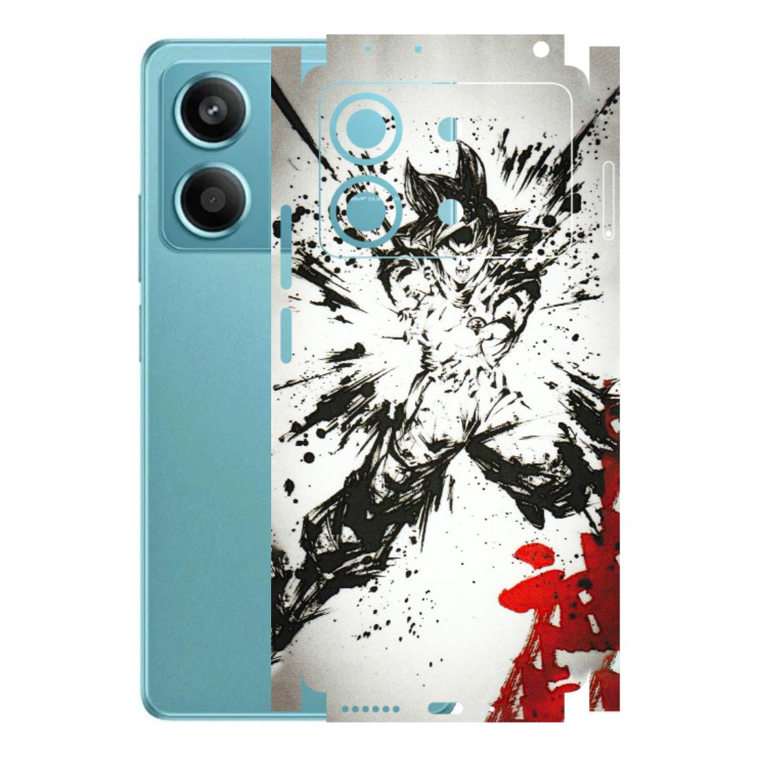 POCO Phone Skins (All Models) - DBZ - 3D Embossed Finish (L-206) Poco X6 NEO (5G)
