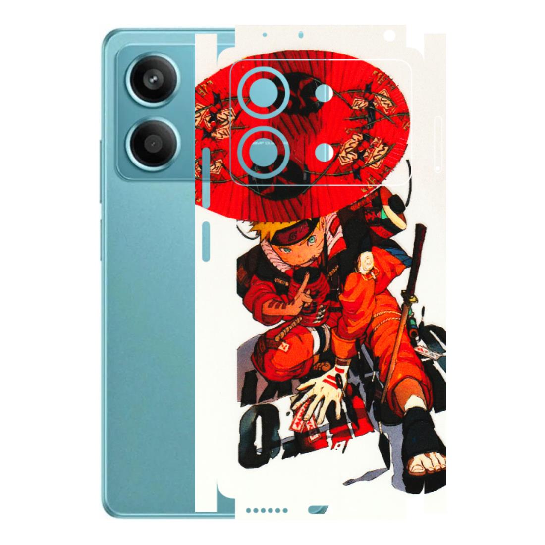 POCO Phone Skins (All Models) - Naruto - 3D Embossed Finish (L-208) Poco X6 NEO (5G)