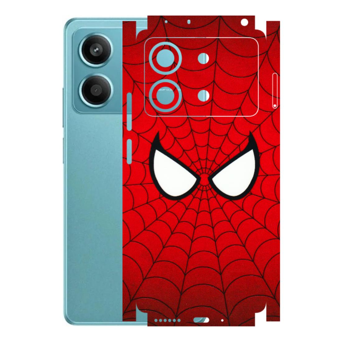 POCO Phone Skins (All Models) - Spidey Eyes - 3D Embossed Finish (L-257) Poco X6 NEO (5G)