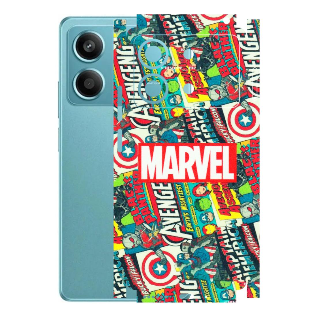 POCO Phone Skins (All Models) - Marvel Comic Lover - Matte Finish (M-30) Poco X6 NEO (5G)
