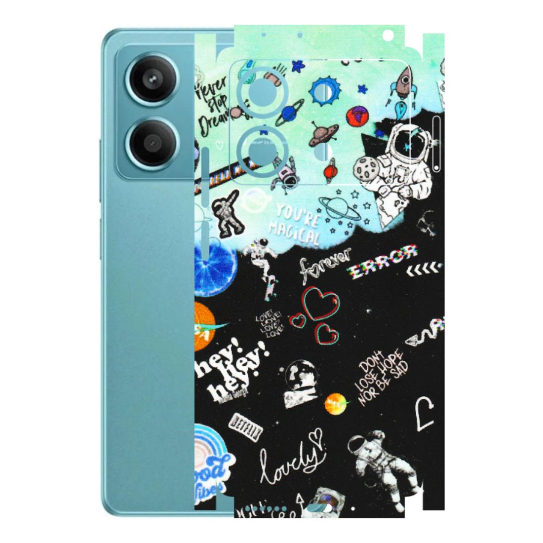 POCO Phone Skins (All Models) - Living In A Space Dream - Matte Finish (M-46) Poco X6 NEO (5G)