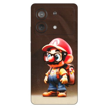 POCO Phone Skins (All Models) - Little Mario - 3D Embossed Finish (L-119) Poco X6 NEO (5G)