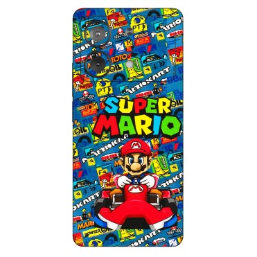 POCO Phone Skins (All Models) - Super Mario Kart - 3D Embossed Finish (L-140) Poco X6 NEO (5G)