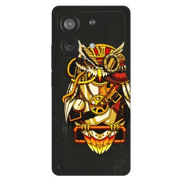 POCO Phone Skins (All Models) - Classy Smart Owl - 3D Embossed Finish (L-144) Poco X6 NEO (5G)