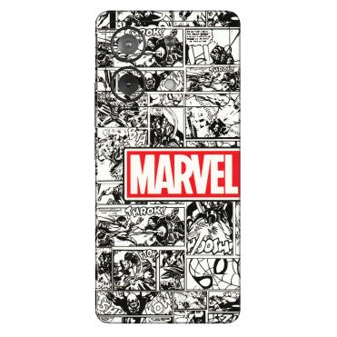 POCO Phone Skins (All Models) - Marvel Comic - 3D Embossed Finish (L-171) Poco X6 NEO (5G)