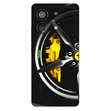 POCO Phone Skins (All Models) - Ferrari Wheel Alloy - 3D Embossed Finish (L-173) Poco X6 NEO (5G)