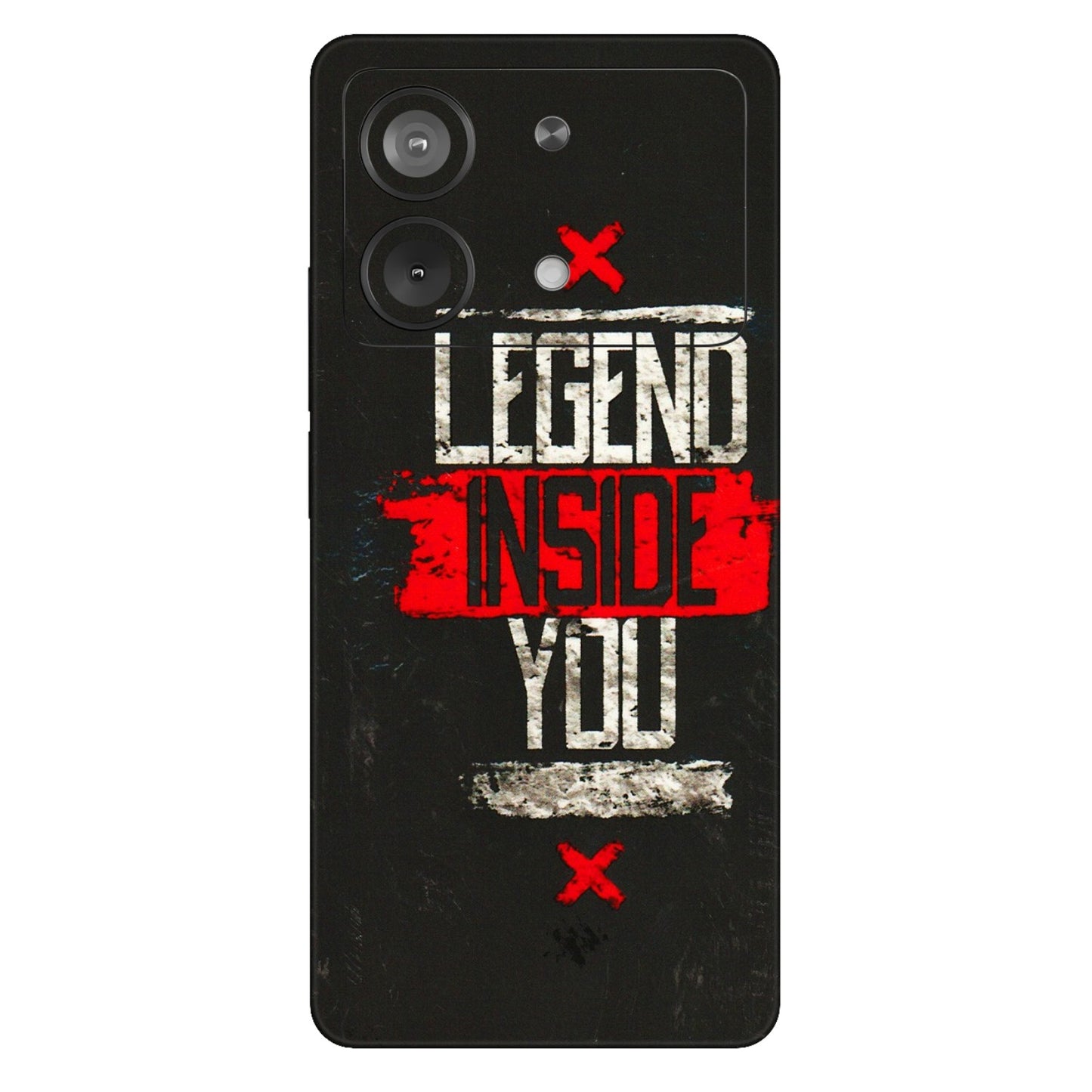POCO Phone Skins (All Models) - Legend Inside You - 3D Embossed Finish (L-186) Poco X6 NEO (5G)