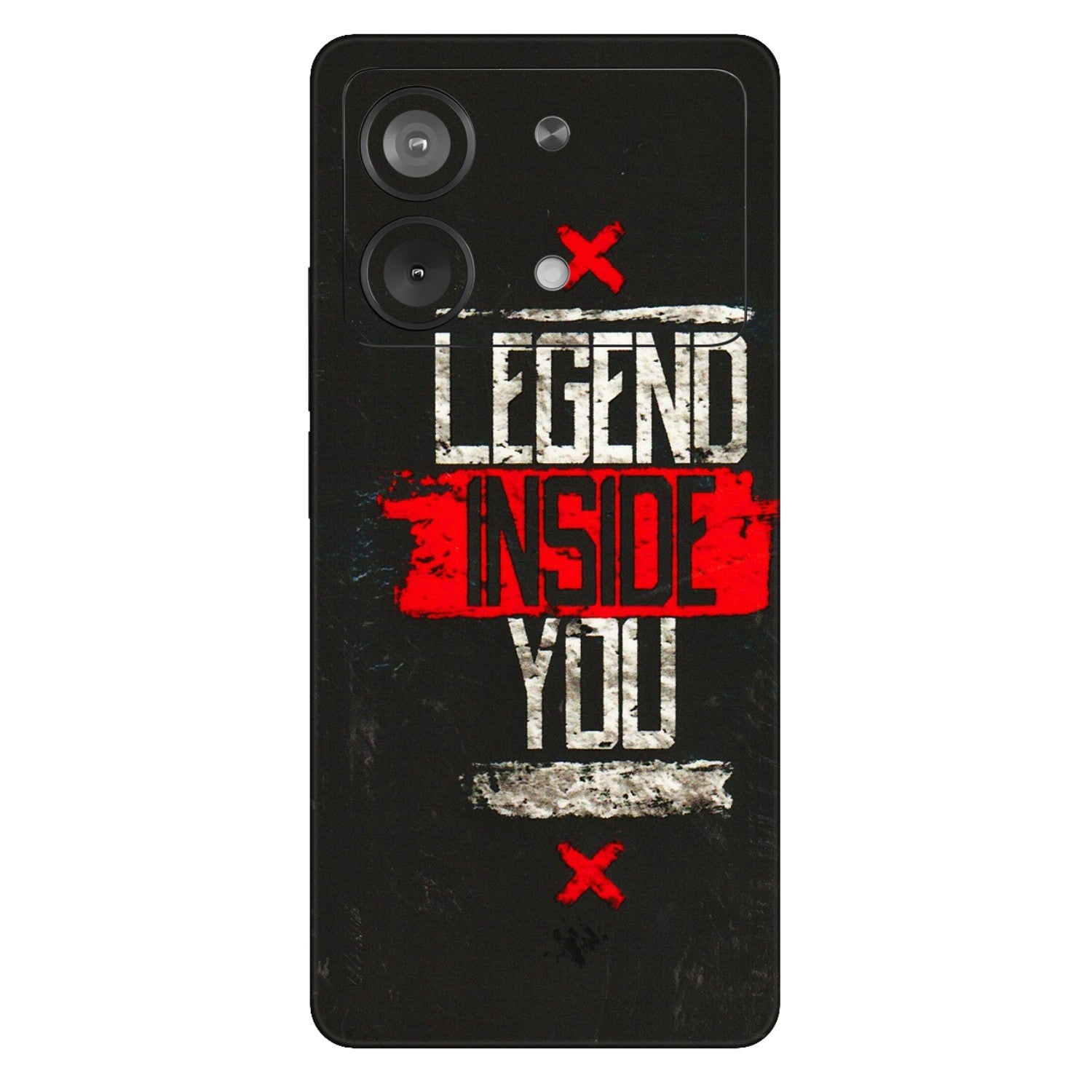 POCO Phone Skins (All Models) - Legend Inside You - 3D Embossed Finish (L-186) Poco X6 NEO (5G)
