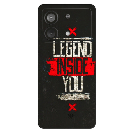 POCO Phone Skins (All Models) - Legend Inside You - 3D Embossed Finish (L-186) Poco X6 NEO (5G)