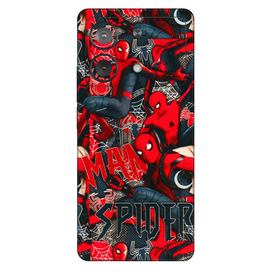 POCO Phone Skins (All Models) - SpiderMan Cool - 3D Embossed Finish (L-188) Poco X6 NEO (5G)