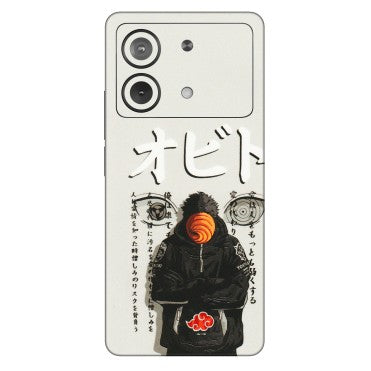 POCO Phone Skins (All Models) - Obito Anime Eye - 3D Embossed Finish (L-19) Poco X6 NEO (5G)