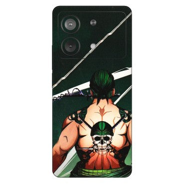POCO Phone Skins (All Models) - Zoro Anime - 3D Embossed Finish (L-23) Poco X6 NEO (5G)