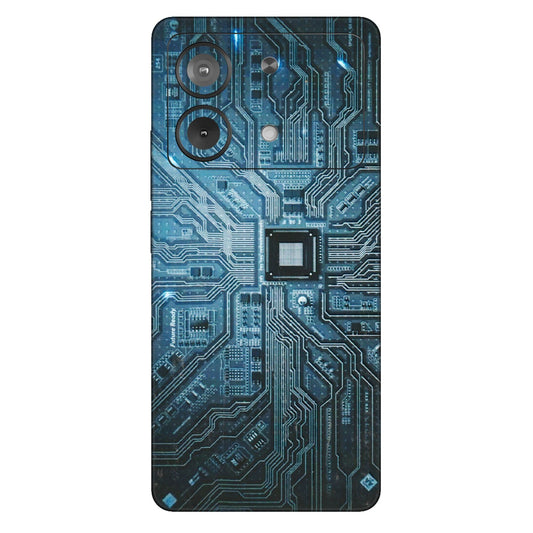 POCO Phone Skins (All Models) - Original Circuit - 3D Embossed Finish (L-267) Poco X6 NEO (5G)
