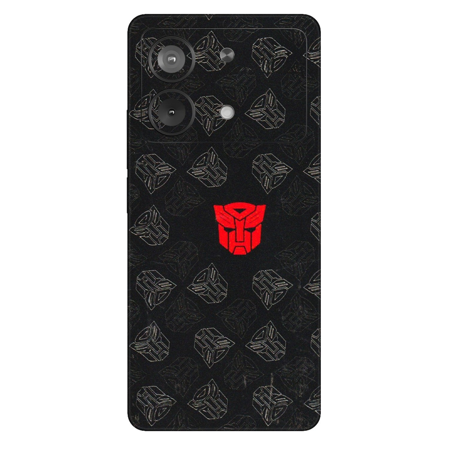 POCO Phone Skins (All Models) - Transformers Devastation - 3D Embossed Finish (L-301) Poco X6 NEO (5G)
