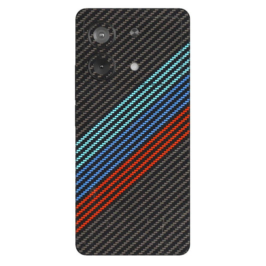 POCO Phone Skins (All Models) - Carbon BM - 3D Embossed Finish (L-302) Poco X6 NEO (5G)