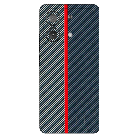 POCO Phone Skins (All Models) - Blue Sober Lines - 3D Embossed Finish (L-305) Poco X6 NEO (5G)
