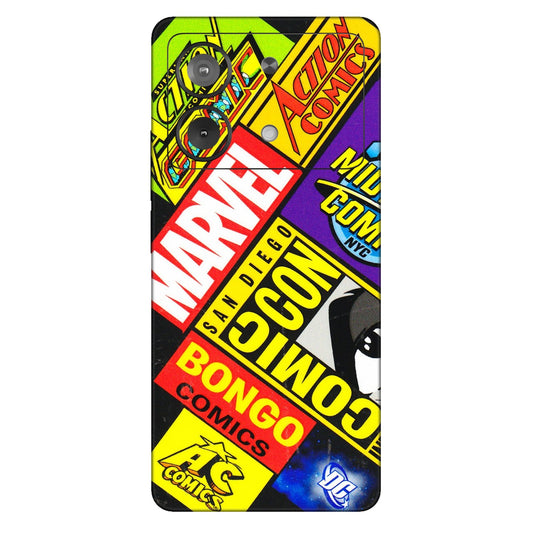 POCO Phone Skins (All Models) - Bongo Comic Con - 3D Embossed Finish (L-325) Poco X6 NEO (5G)