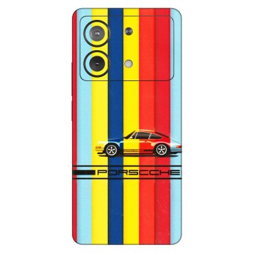 POCO Phone Skins (All Models) - Multicolour Porche - 3D Embossed Finish (L-39) Poco X6 NEO (5G)