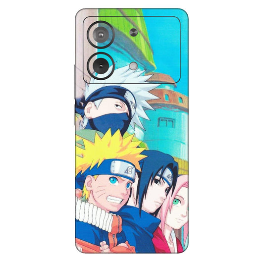 POCO Phone Skins (All Models) - Team Minato And Kakashi - Matte Finish (M-101) Poco X6 NEO (5G)