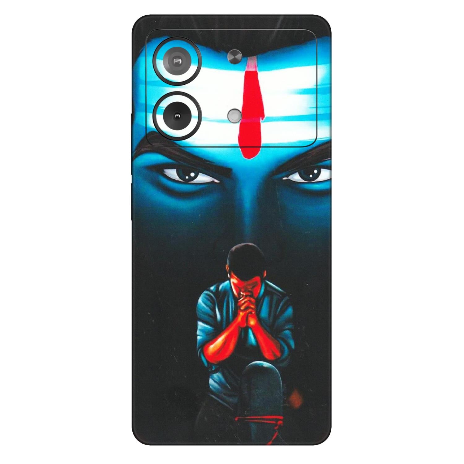 POCO Phone Skins (All Models) - Mahakal Bhakt - Matte Finish (M-112) Poco X6 NEO (5G)