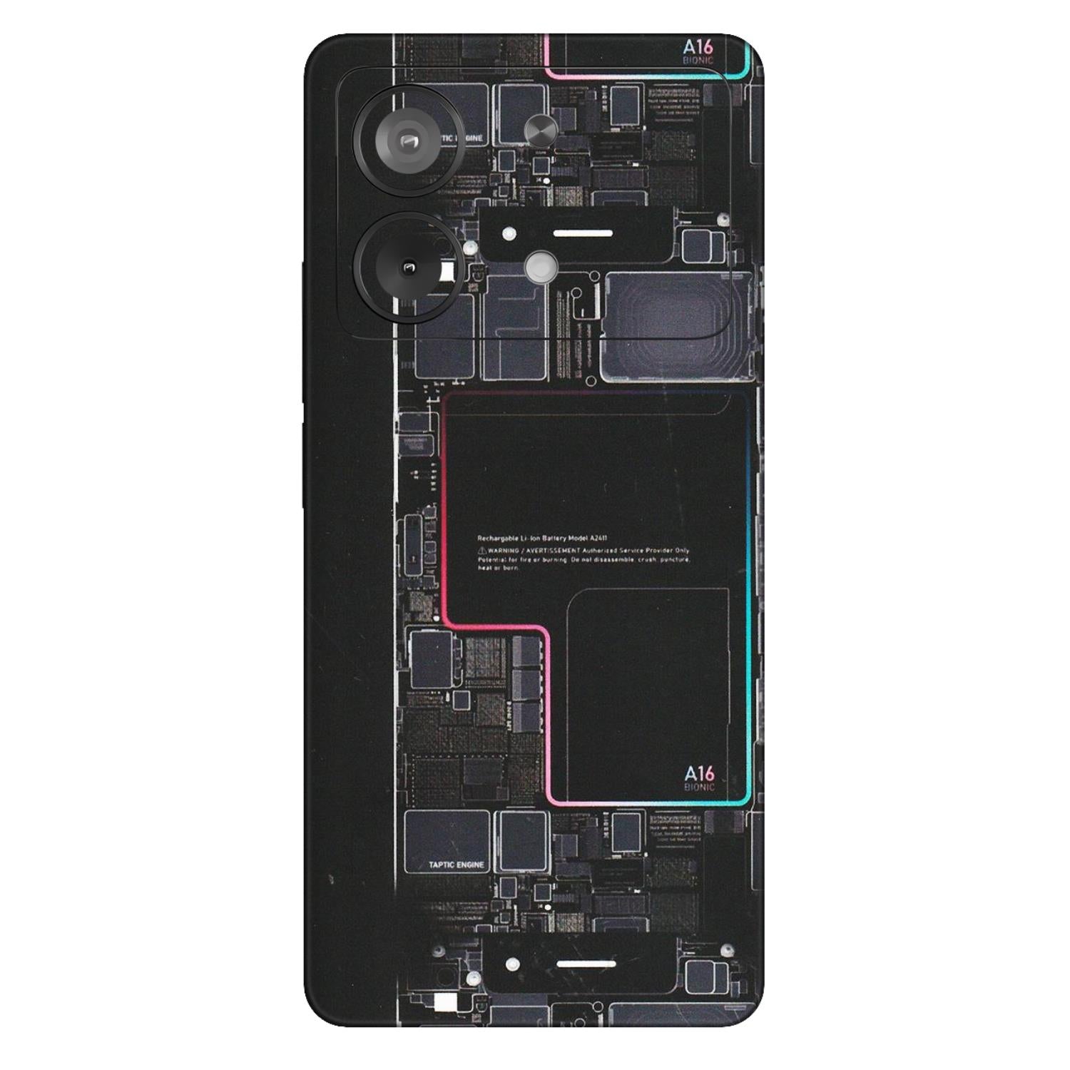 POCO Phone Skins (All Models) - Motherboard Circuit Layout - Matte Finish (M-117) Poco X6 NEO (5G)