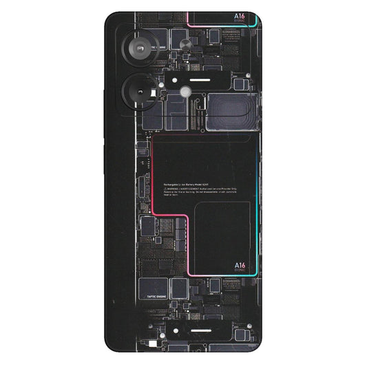 POCO Phone Skins (All Models) - Motherboard Circuit Layout - Matte Finish (M-117) Poco X6 NEO (5G)
