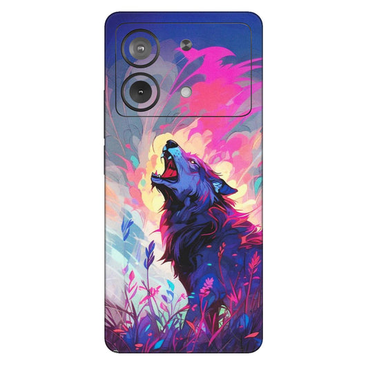 POCO Phone Skins (All Models) - New Wild Wolf Abstract - Matte Finish (M-125) Poco X6 NEO (5G)