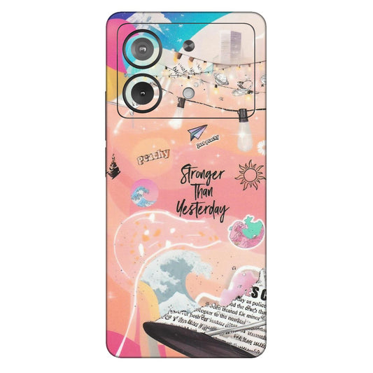 POCO Phone Skins (All Models) - Stronger Then Yesterday - Matte Finish (M-128) Poco X6 NEO (5G)