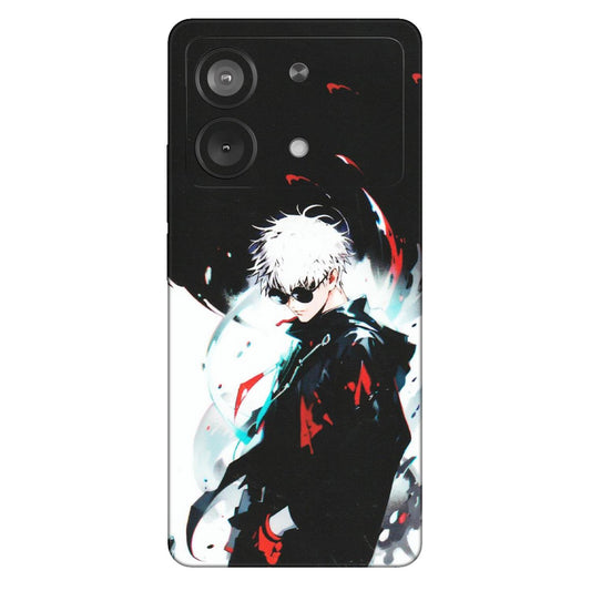 POCO Phone Skins (All Models) - Gojo Powerful Charater Kaisen Anime - Matte Finish (M-144) Poco X6 NEO (5G)
