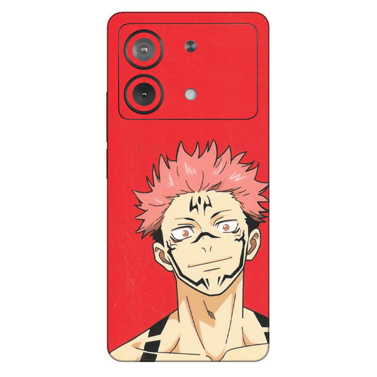 POCO Phone Skins (All Models) - Ryomen Sukuna Fun Anime - Matte Finish (M-153) Poco X6 NEO (5G)