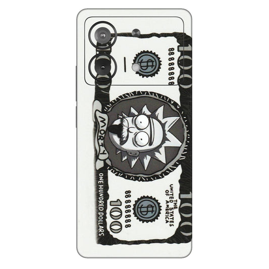 POCO Phone Skins (All Models) - Rick And Morty Hundred Dollar Anime - Matte Finish (M-161) Poco X6 NEO (5G)