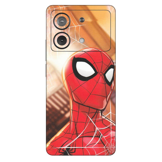 POCO Phone Skins (All Models) - Spiderman Face New - Matte Finish (M-41) Poco X6 NEO (5G)