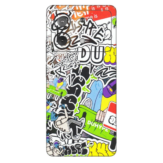 POCO Phone Skins (All Models) - Dope Graffiti - Matte Finish (M-61) Poco X6 NEO (5G)