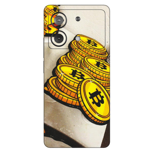 POCO Phone Skins (All Models) - Billionaire Bitcoin Collection - Matte Finish (M-92) Poco X6 NEO (5G)