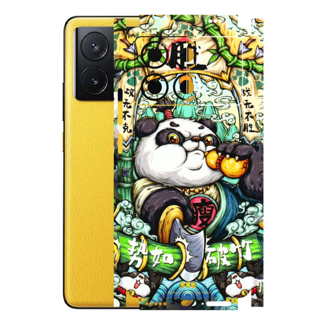 POCO Phone Skins (All Models) - Royal Rich Panda - 3D Embossed Finish (L-170) Poco X6 PRO (5G)