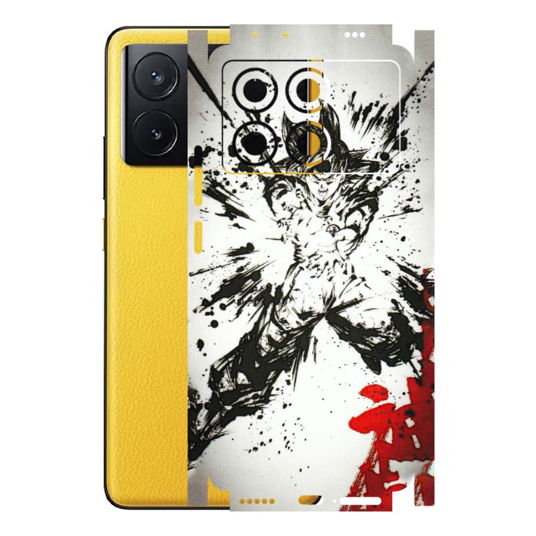 POCO Phone Skins (All Models) - DBZ - 3D Embossed Finish (L-206) Poco X6 PRO (5G)
