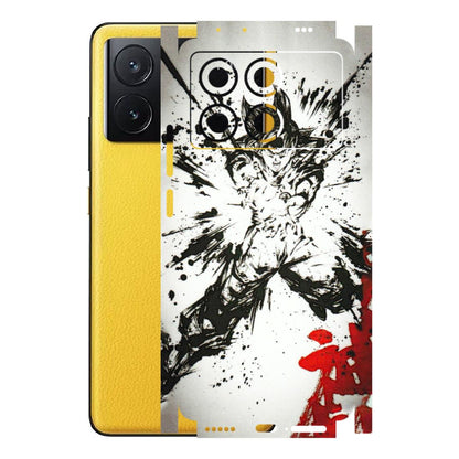 POCO Phone Skins (All Models) - DBZ - 3D Embossed Finish (L-206) Poco X6 PRO (5G)