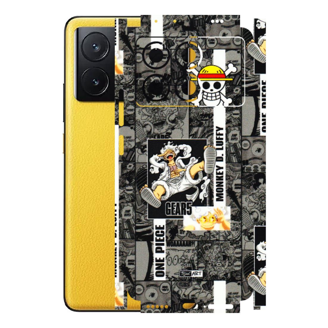 POCO Phone Skins (All Models) - Cuffy Anime MonkeyCamic - 3D Embossed Finish (L-242) Poco X6 PRO (5G)