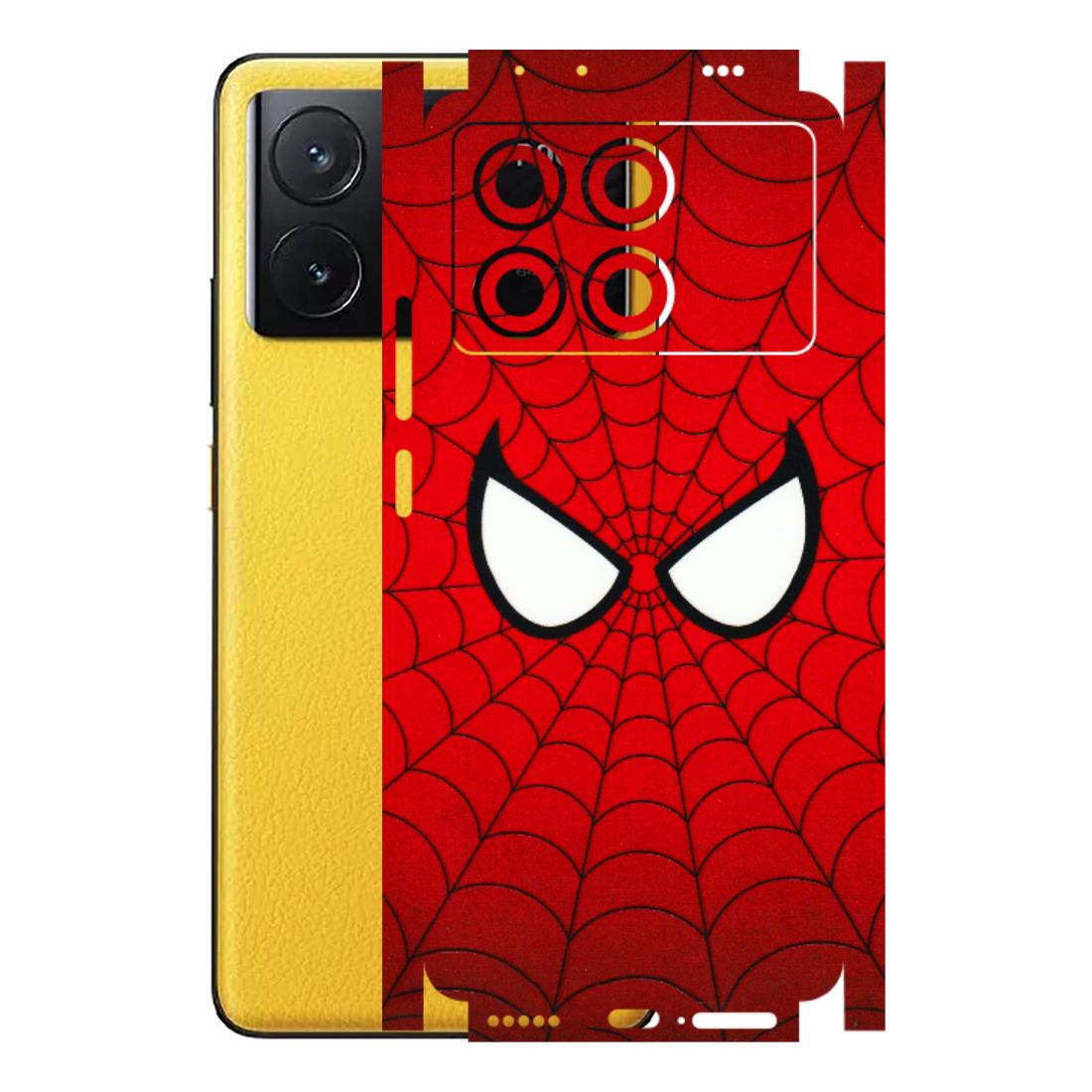 POCO Phone Skins (All Models) - Spidey Eyes - 3D Embossed Finish (L-257) Poco X6 PRO (5G)