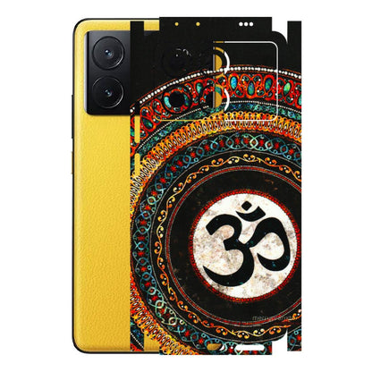 POCO Phone Skins (All Models) - Aum Chant Abstract - 3D Embossed Finish (L-42) Poco X6 PRO (5G)