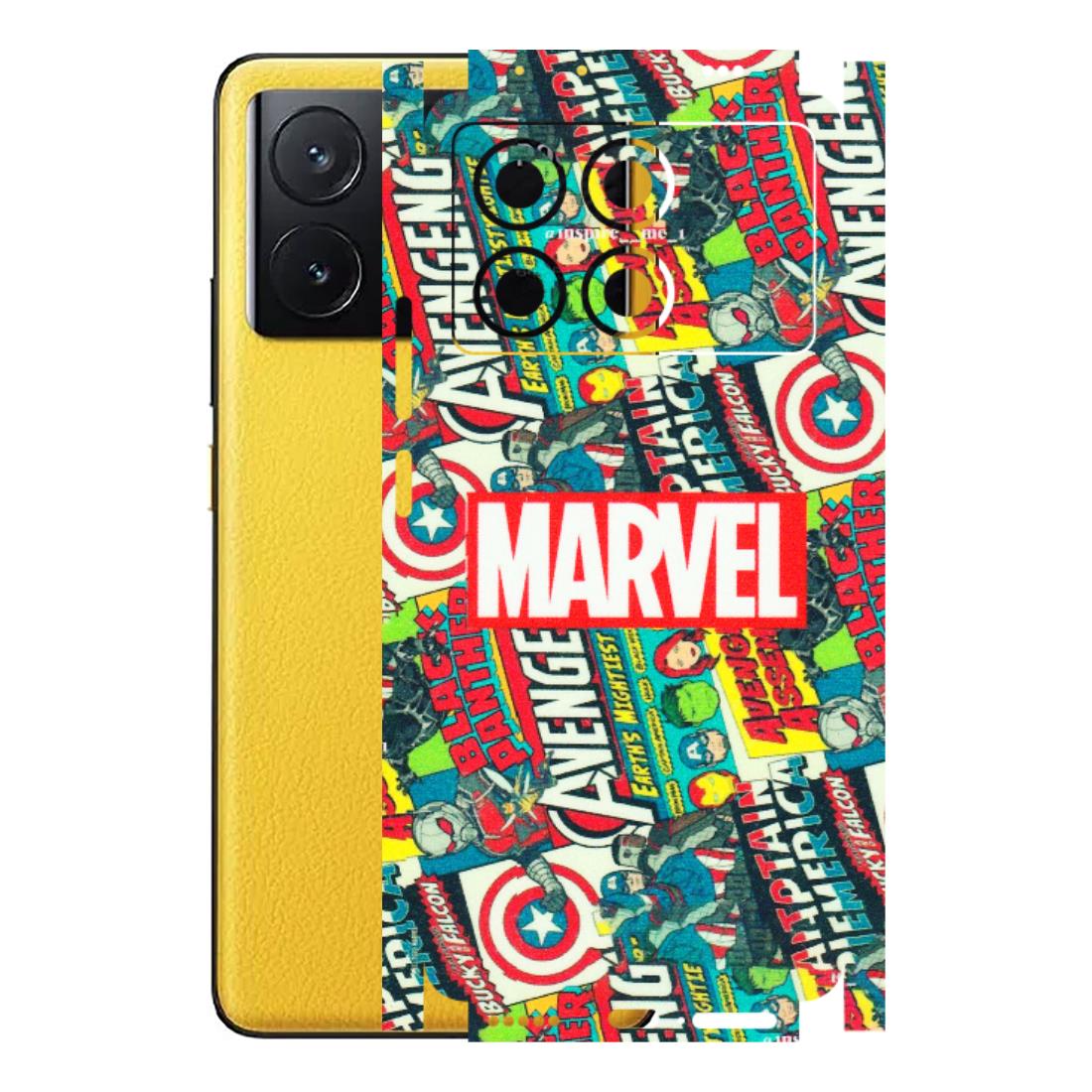 POCO Phone Skins (All Models) - Marvel Comic Lover - Matte Finish (M-30) Poco X6 PRO (5G)